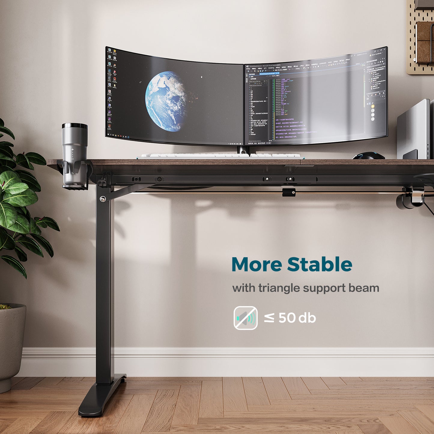 Height Adjustable Standing Desk – Sleek & Sturdy Design
