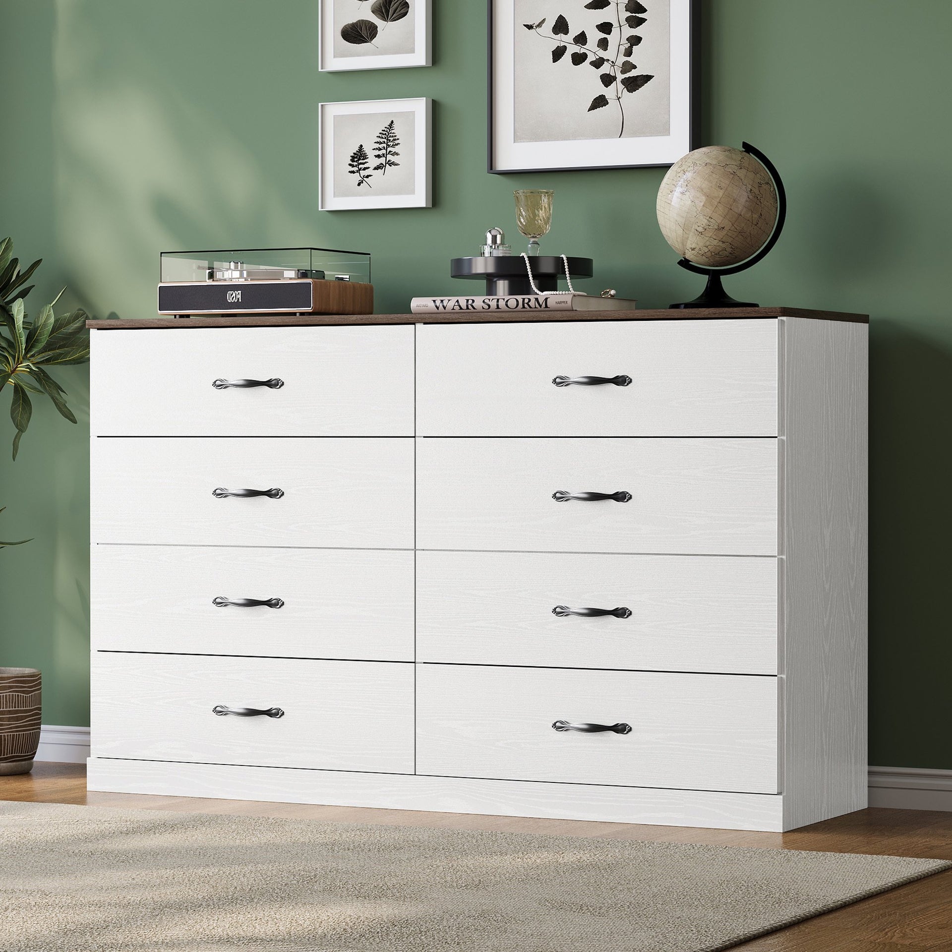 walmart dresser Linsy Home Oversized Dressers for Bedroom