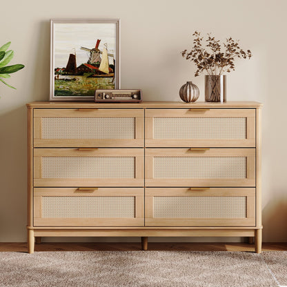 Linsy Home Rattan Tall Dressers for Bedroom